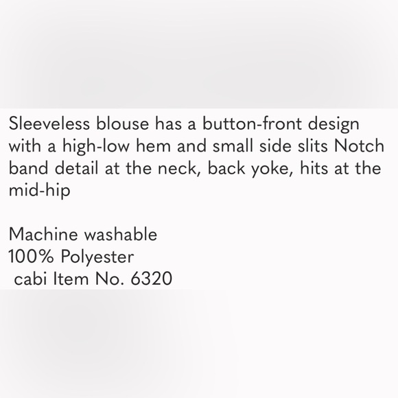 NWT Cabi Two-Timing Top - Picture 6 of 6